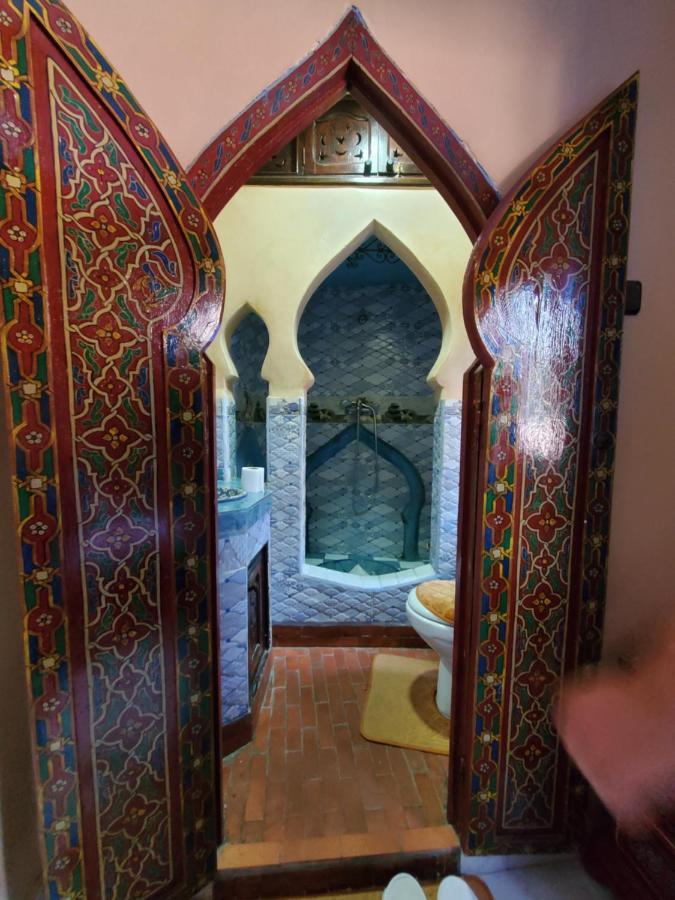 Blue City Chefchaouen Bagian luar foto