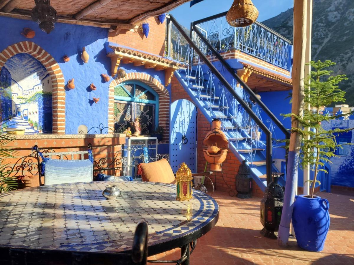 Blue City Chefchaouen Bagian luar foto