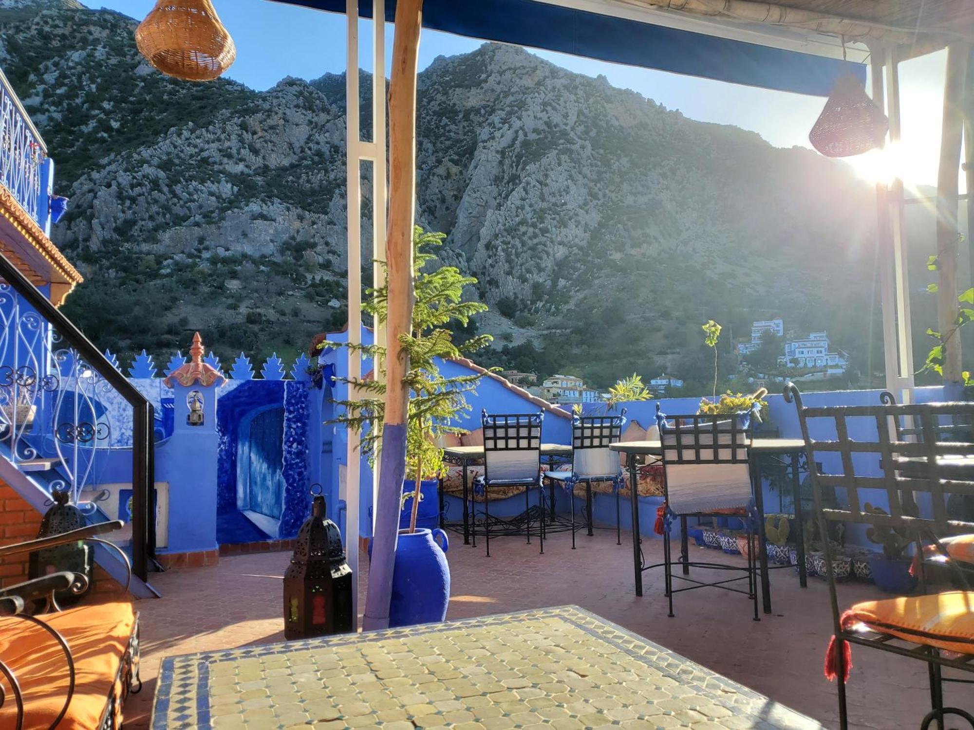 Blue City Chefchaouen Bagian luar foto
