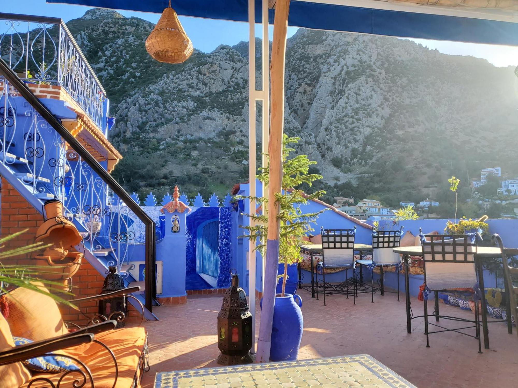 Blue City Chefchaouen Bagian luar foto