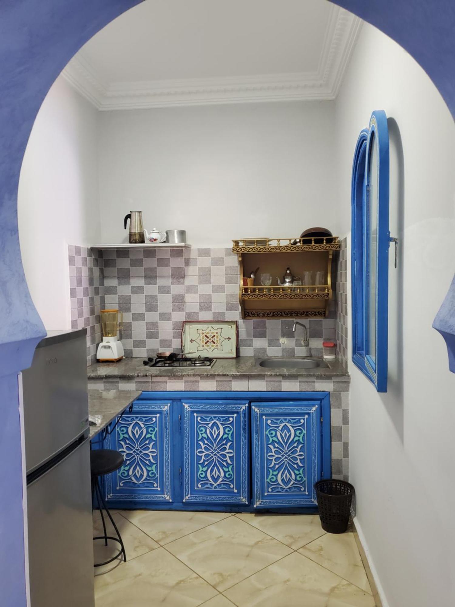 Blue City Chefchaouen Bagian luar foto