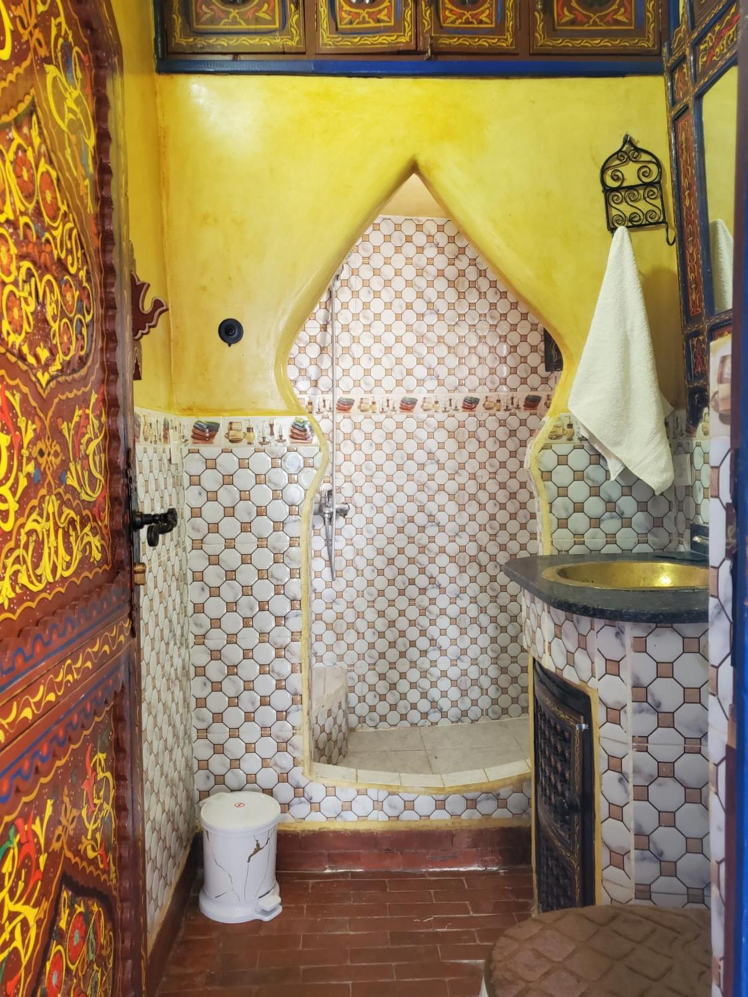 Blue City Chefchaouen Bagian luar foto