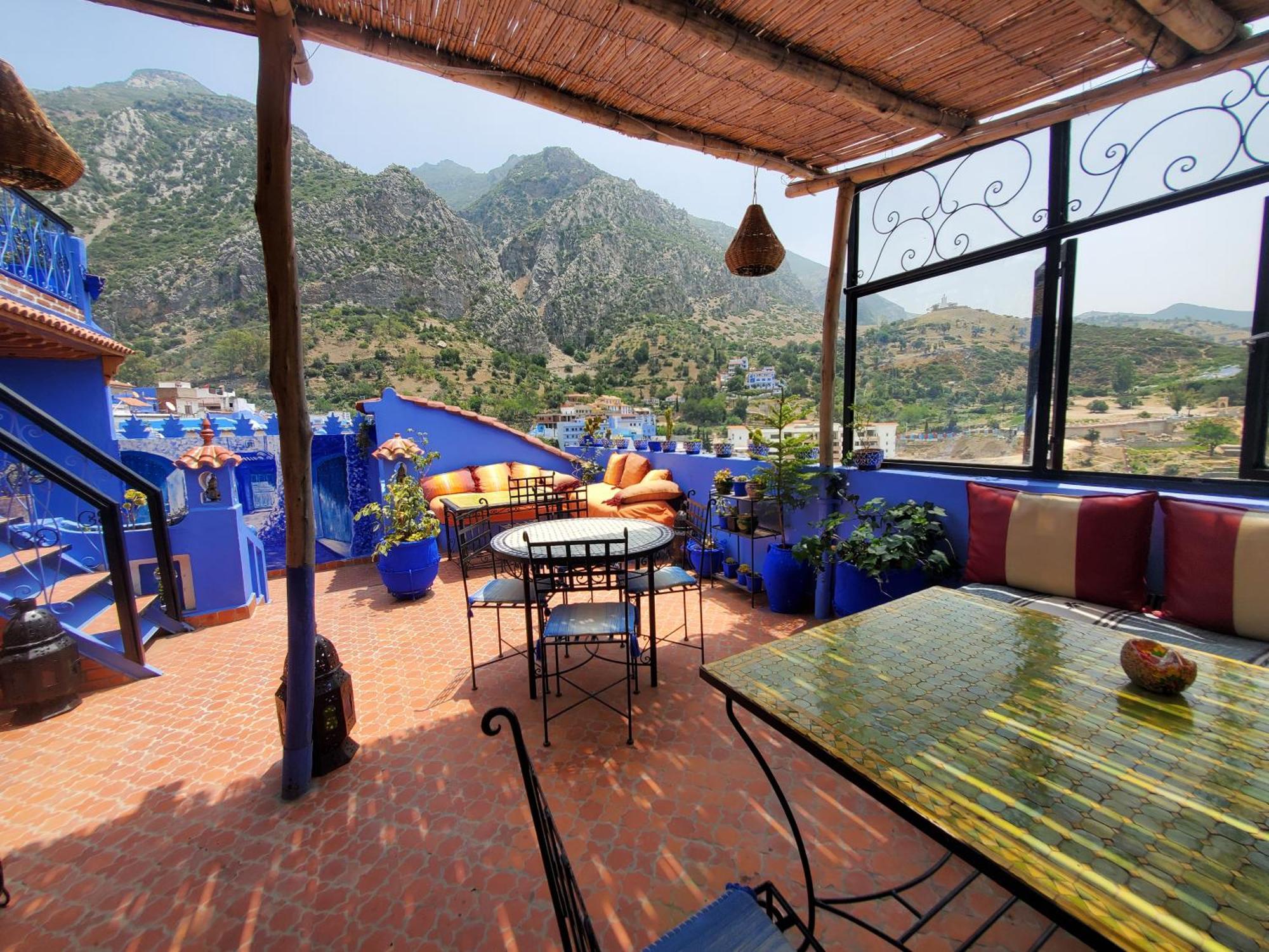 Blue City Chefchaouen Bagian luar foto