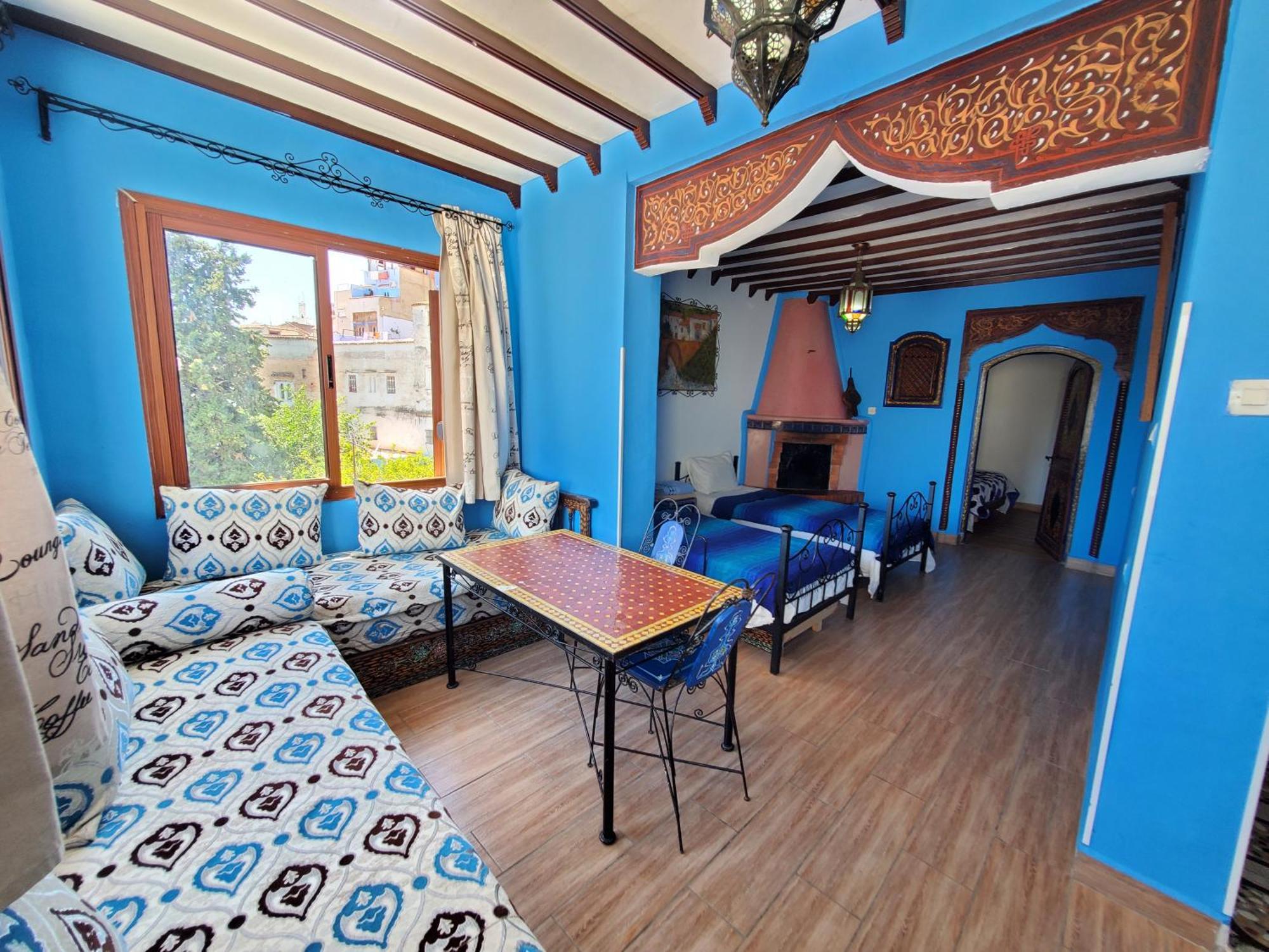 Blue City Chefchaouen Bagian luar foto