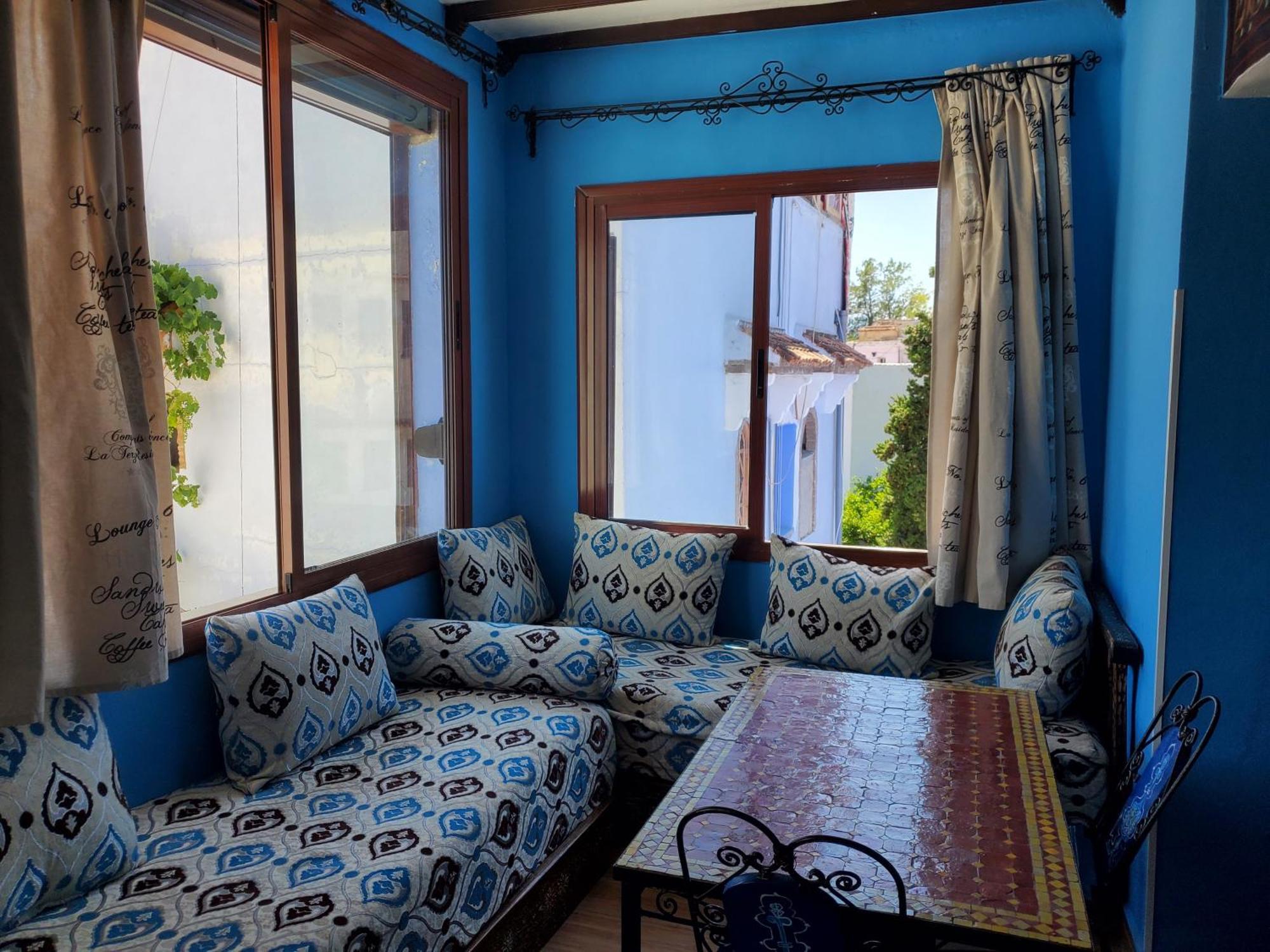 Blue City Chefchaouen Bagian luar foto