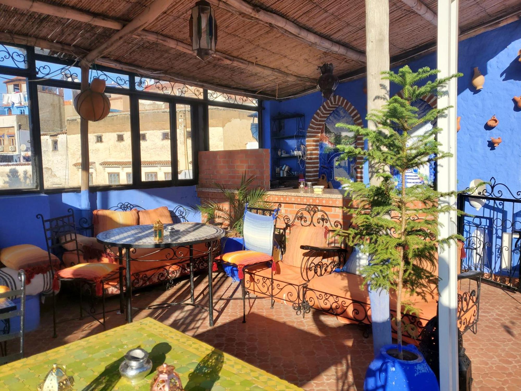 Blue City Chefchaouen Bagian luar foto