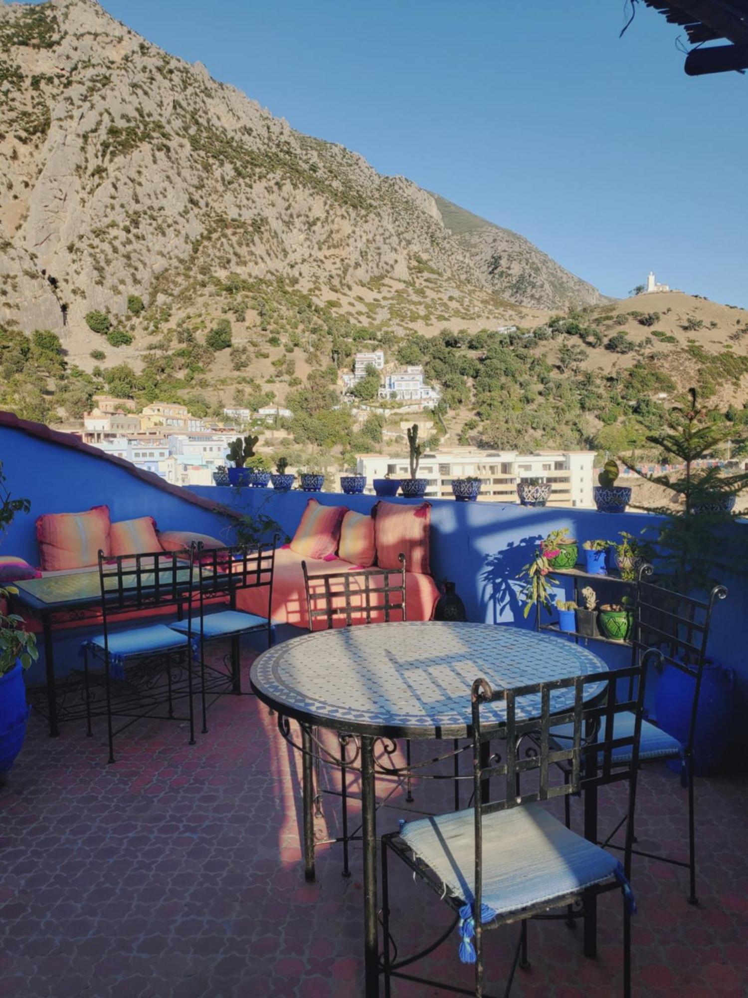Blue City Chefchaouen Bagian luar foto